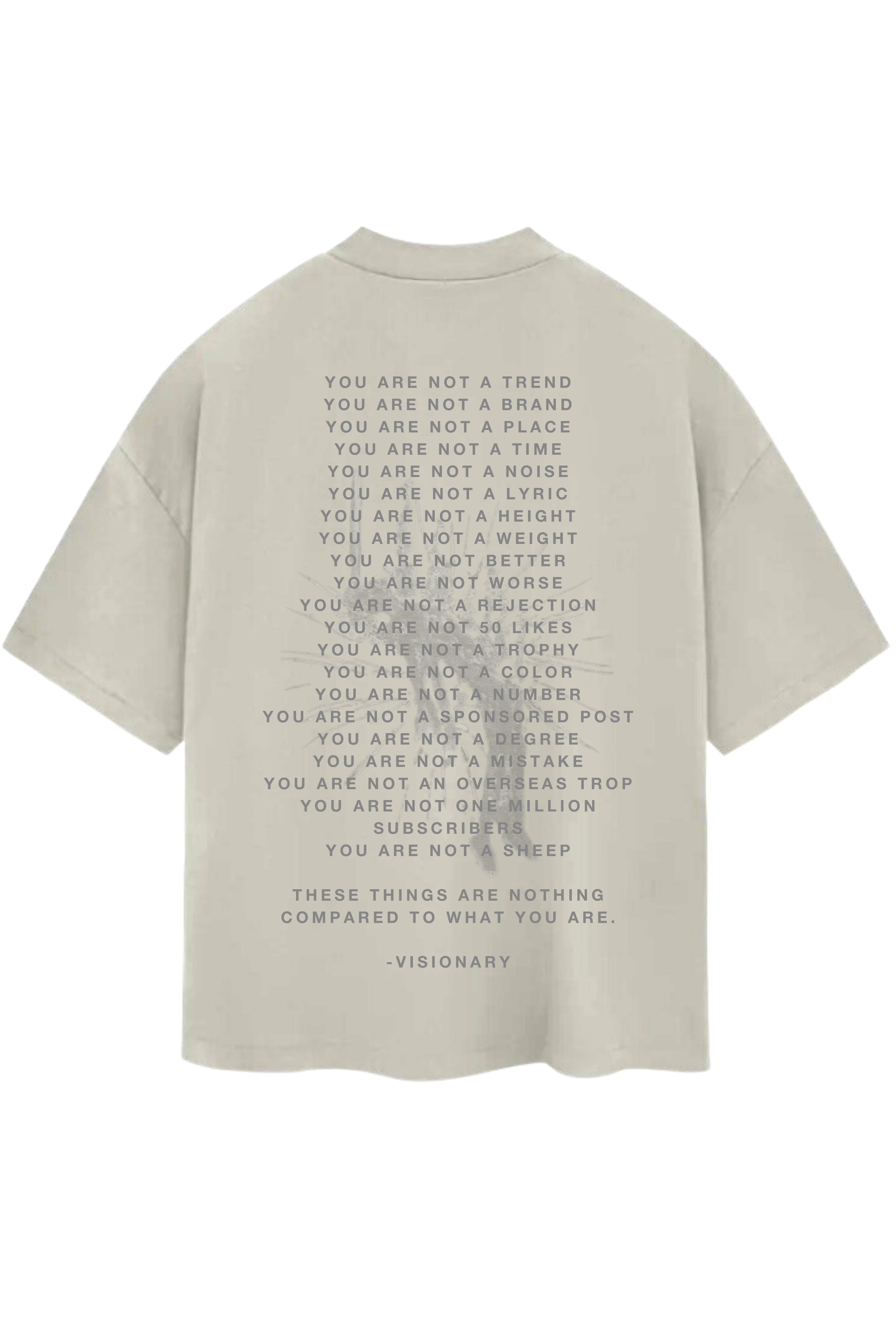 "I AM" OVERSIZED TEE