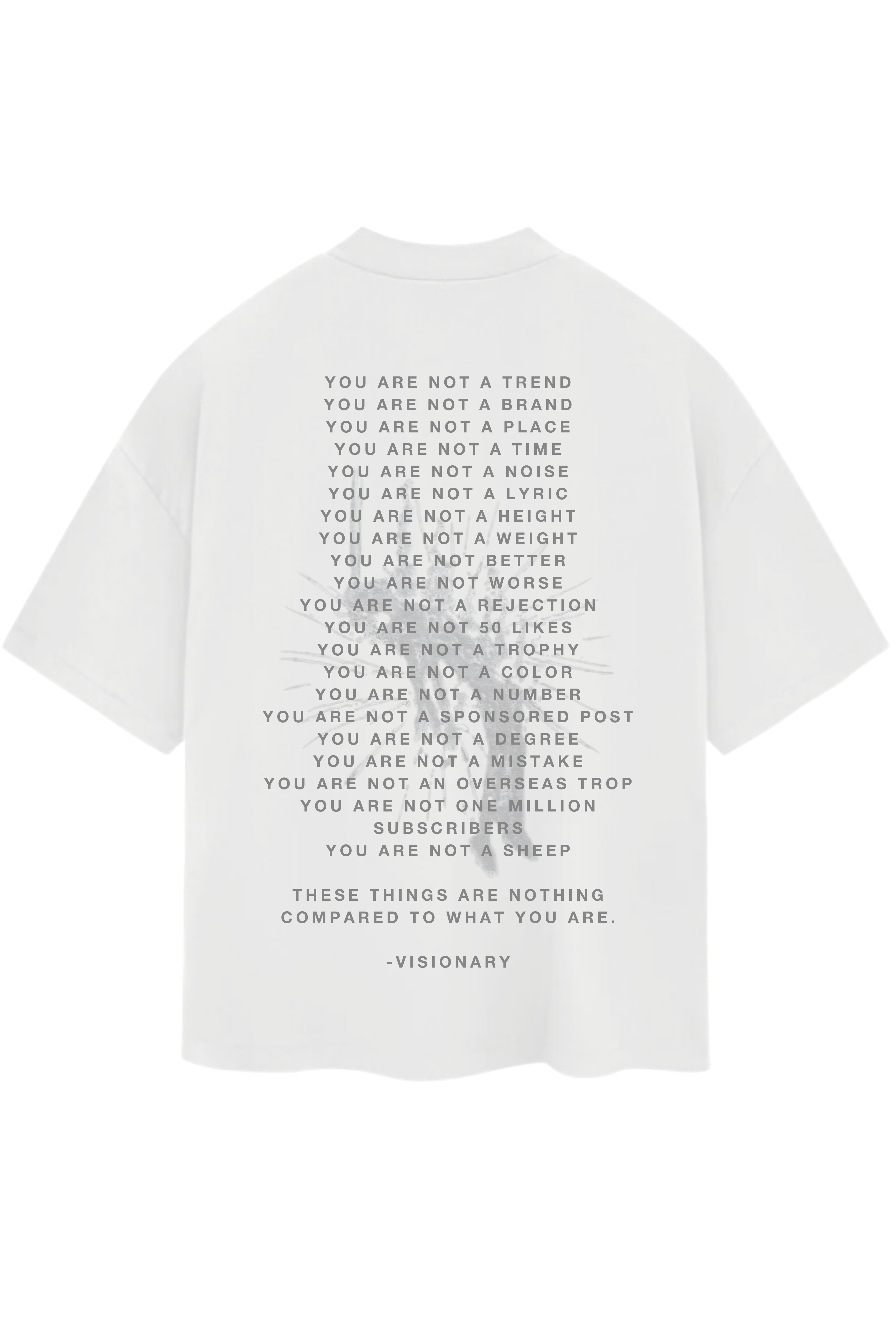"I AM" OVERSIZED TEE