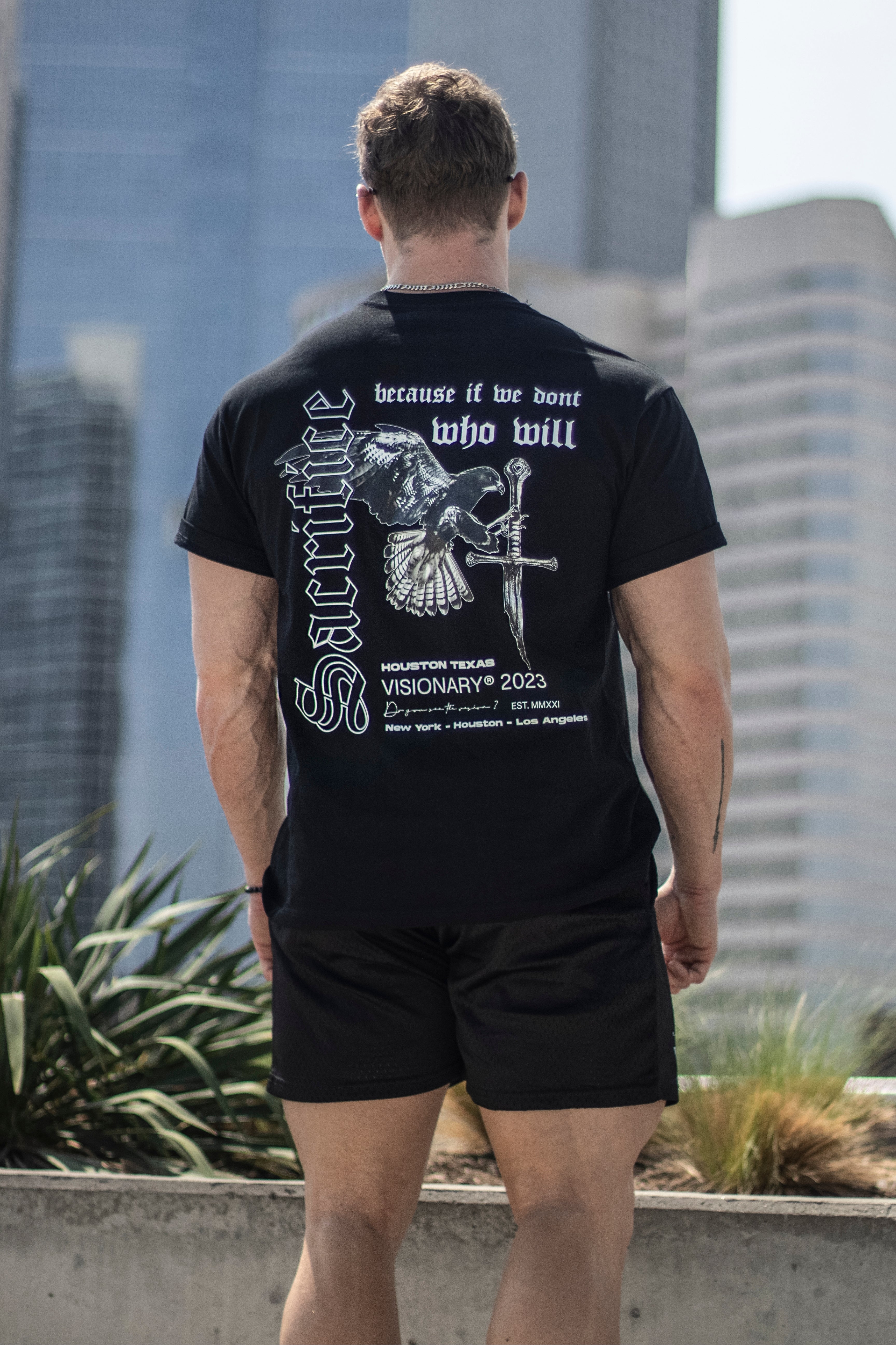 SACRIFICE OVERSIZED TEE