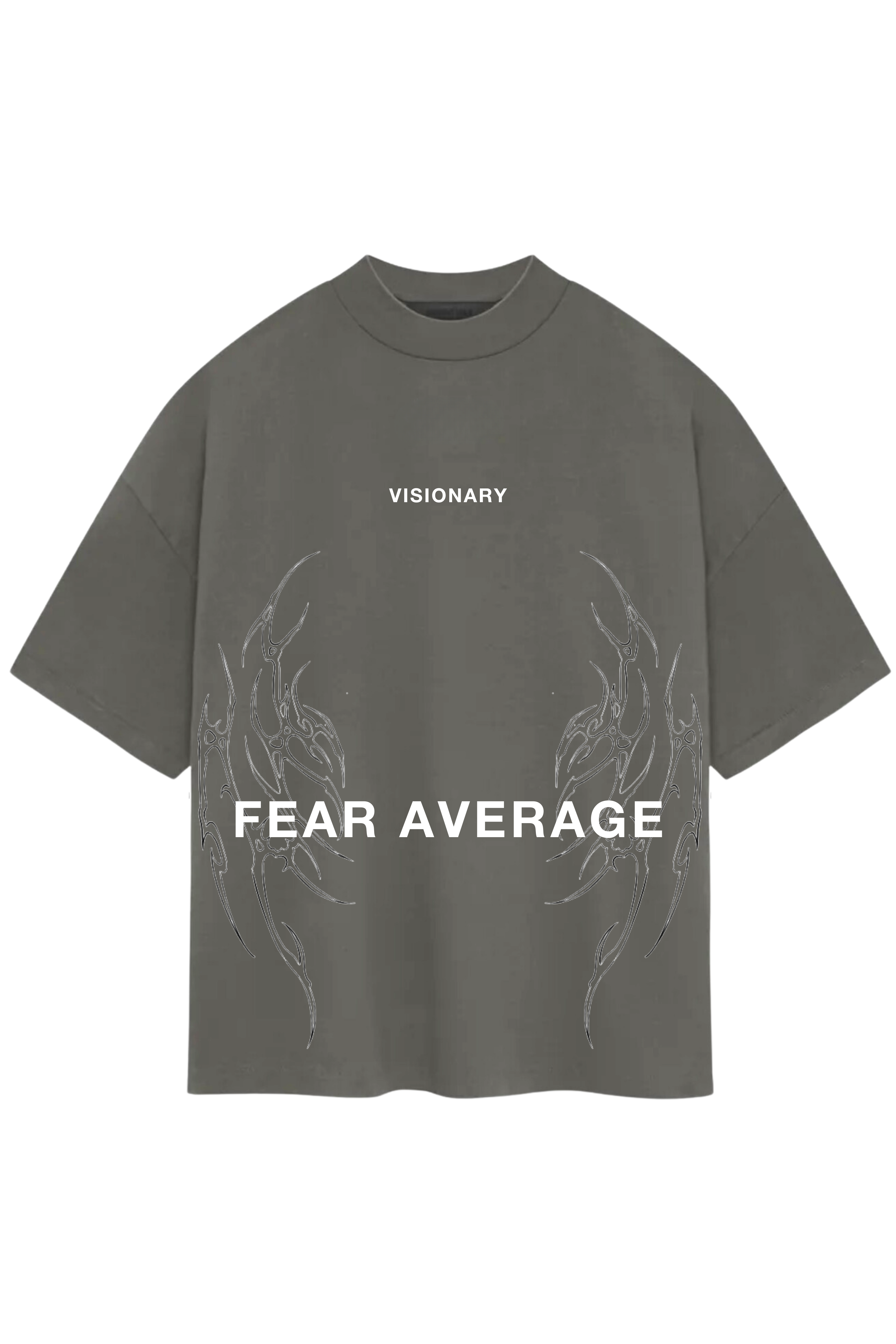 FEAR AVERAGE OVERSIZED TEE