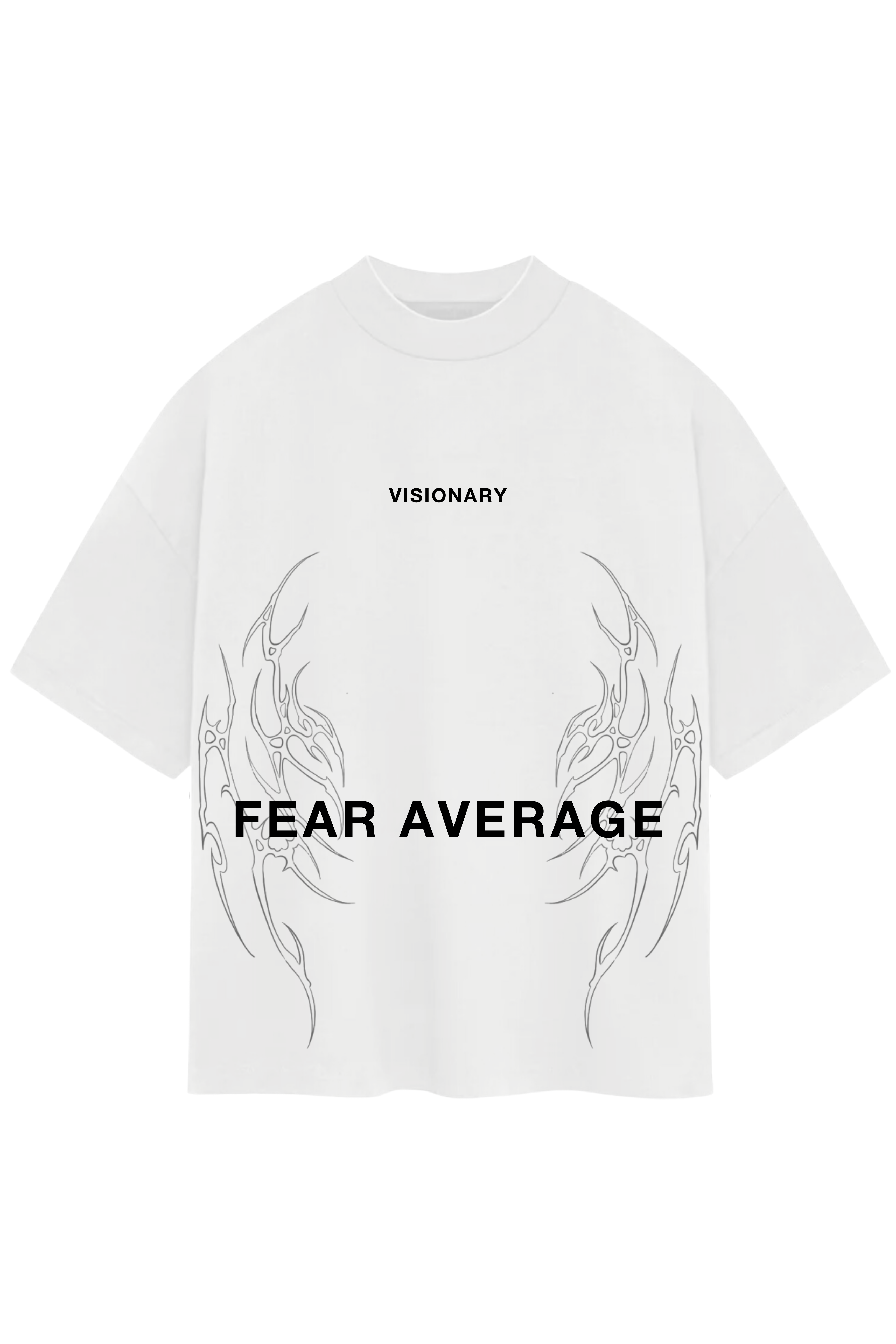 FEAR AVERAGE OVERSIZED TEE