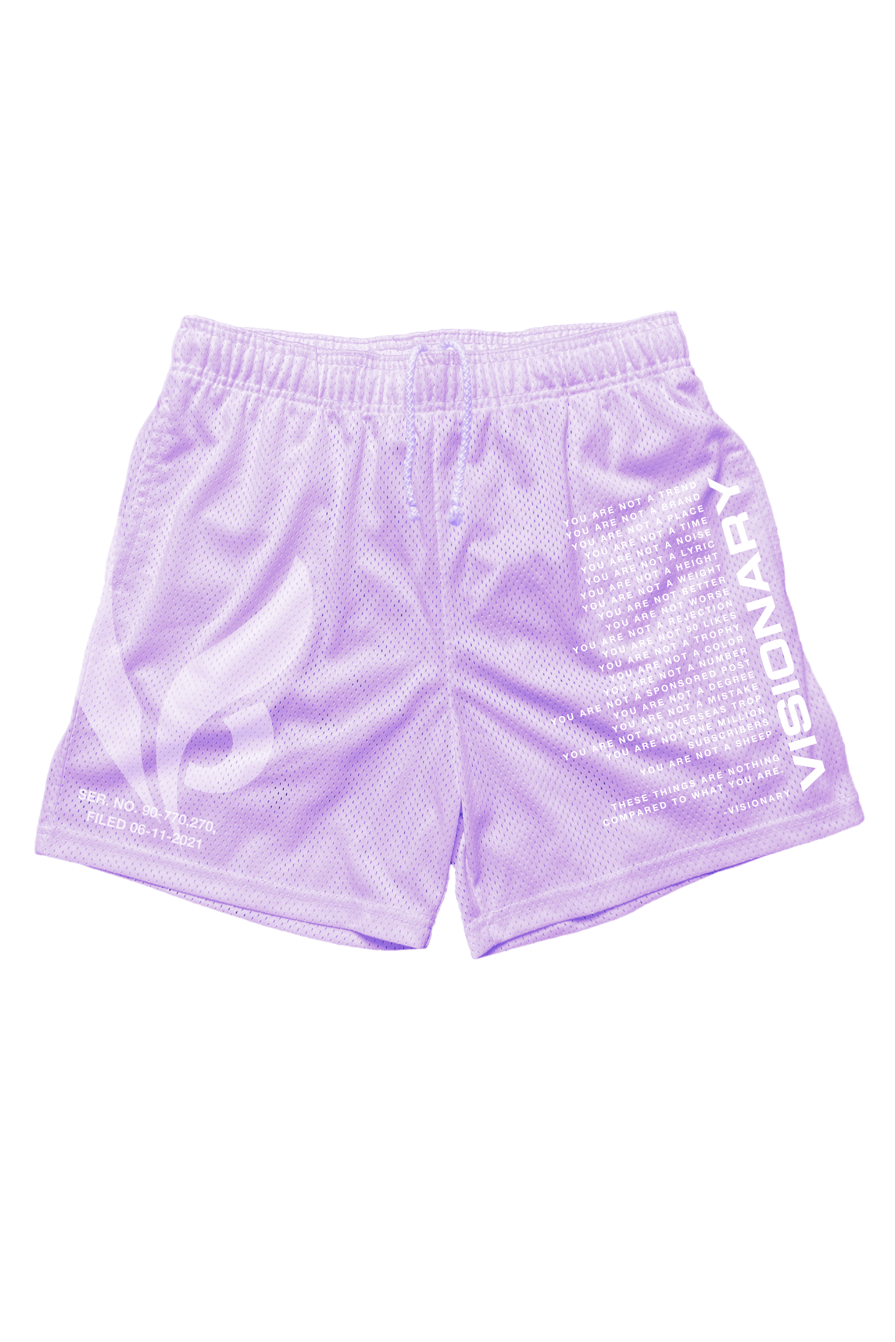 "I AM" 5" MESH SHORT