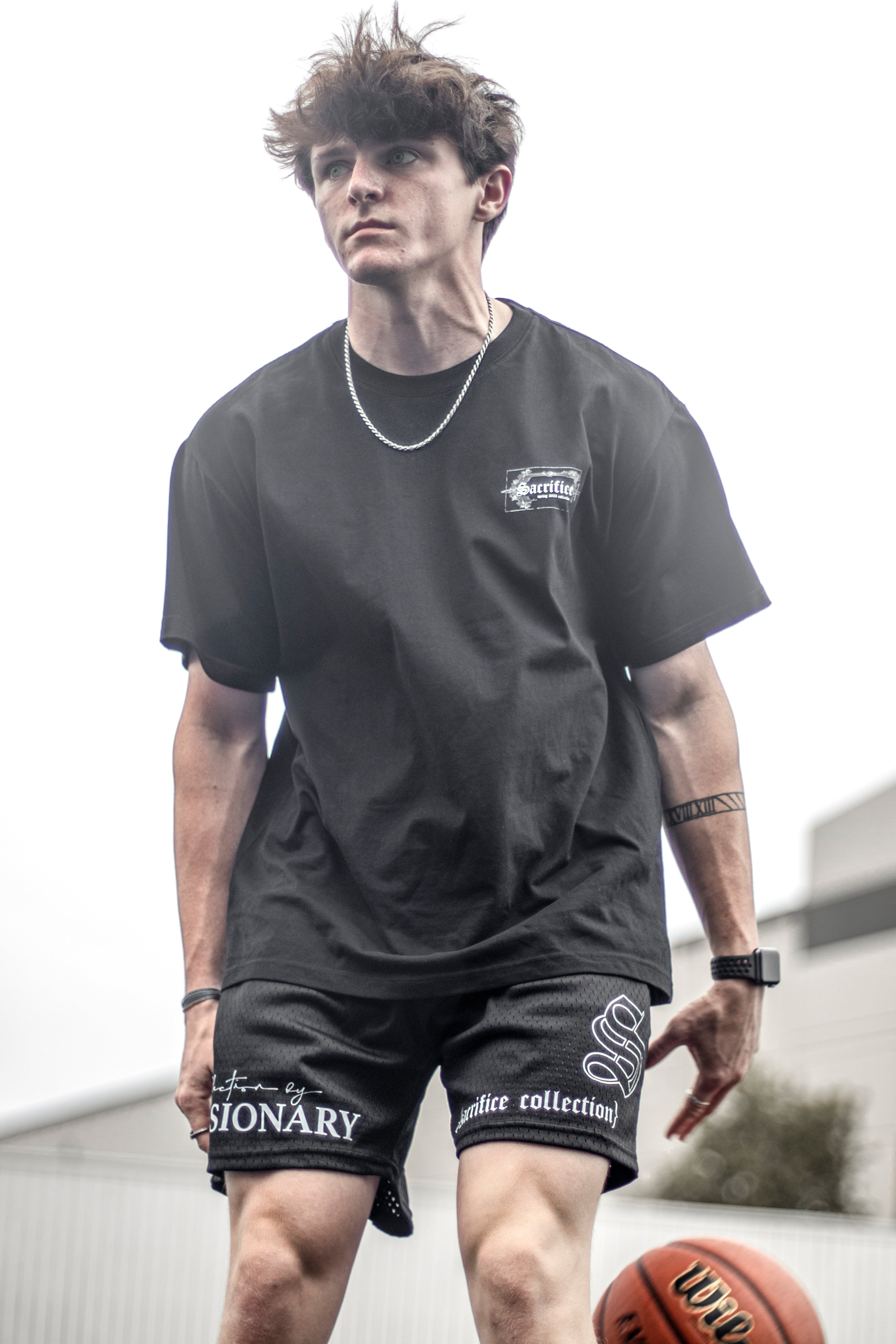 SACRIFICE OVERSIZED TEE