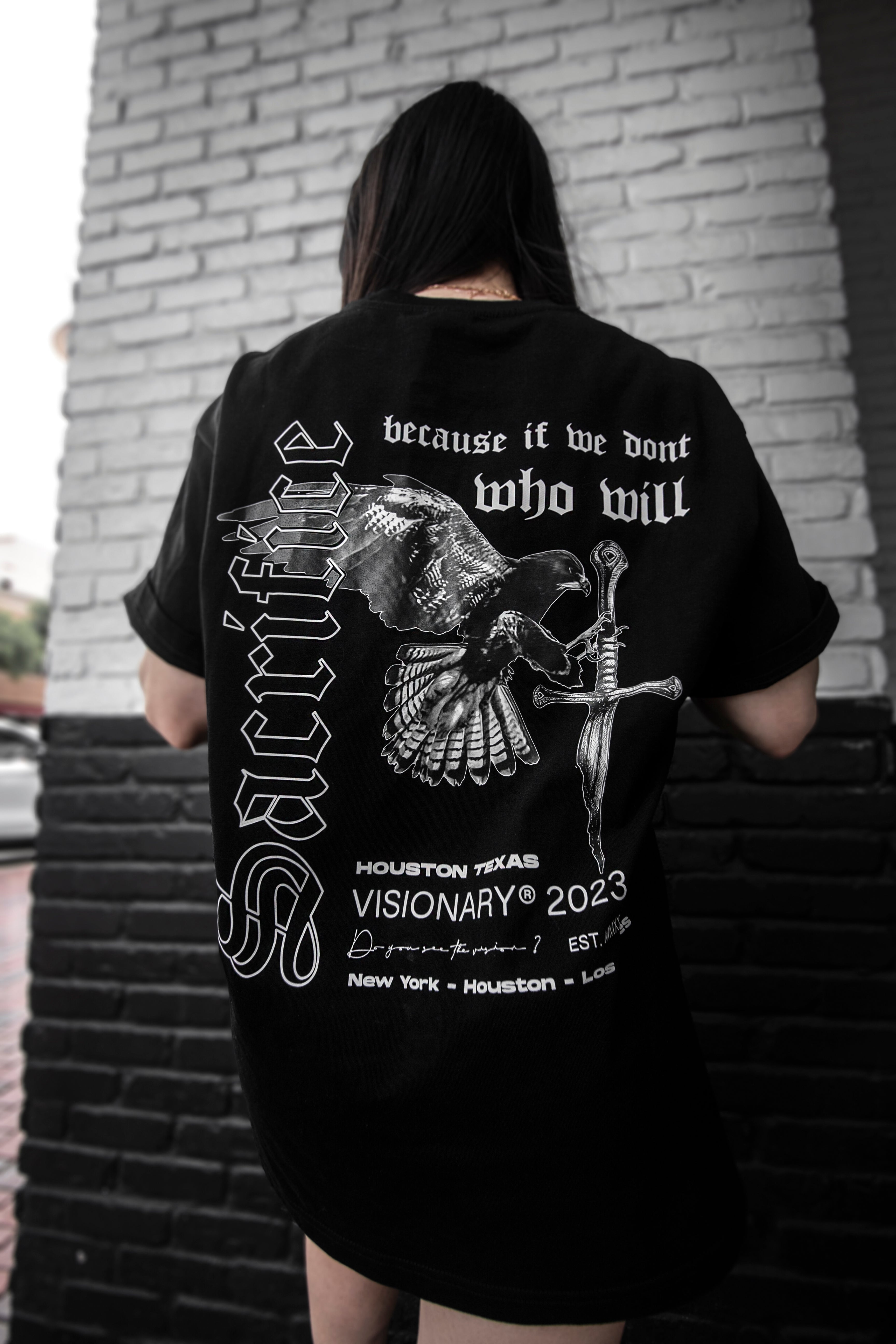 SACRIFICE OVERSIZED TEE