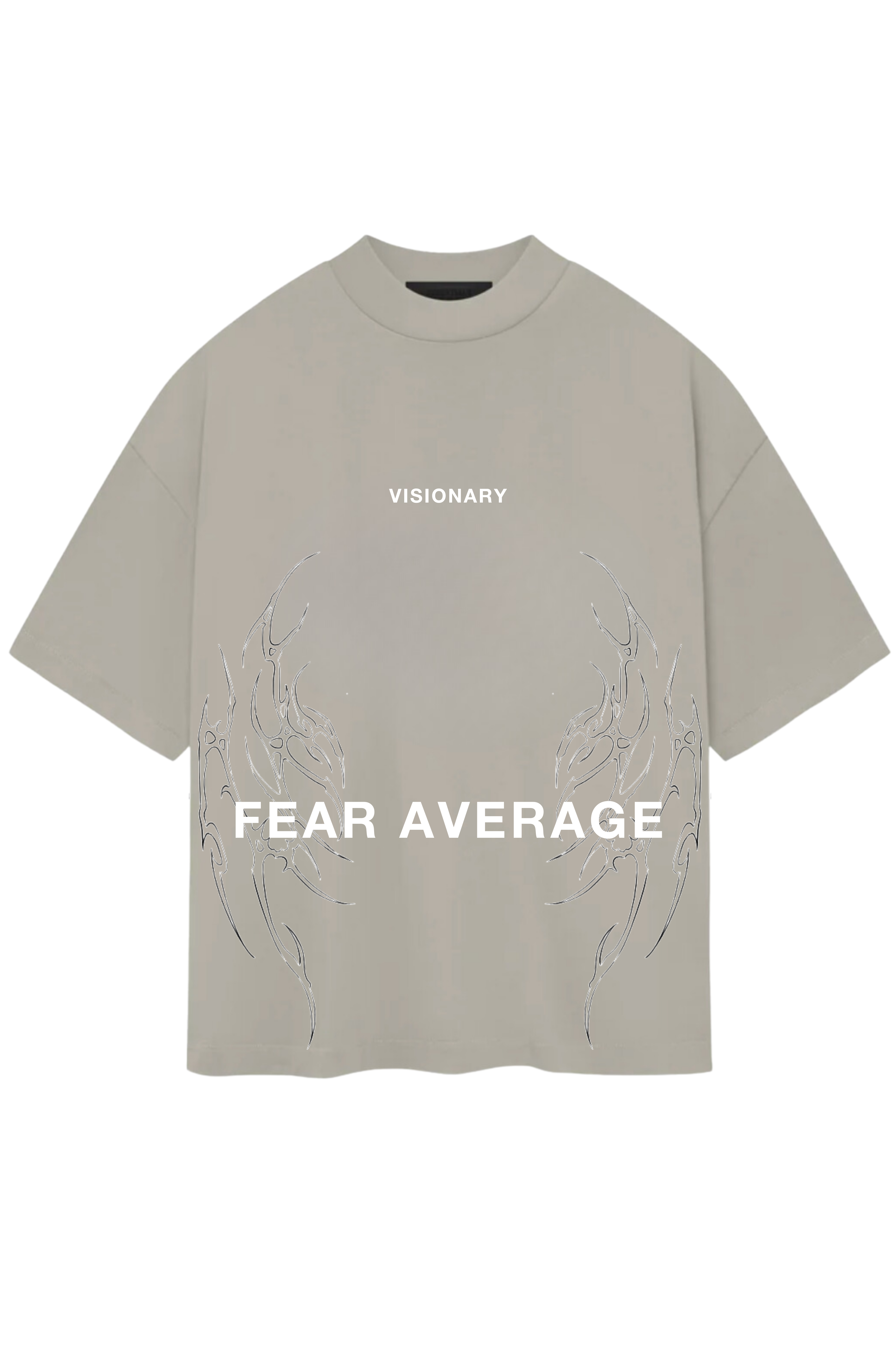 FEAR AVERAGE OVERSIZED TEE