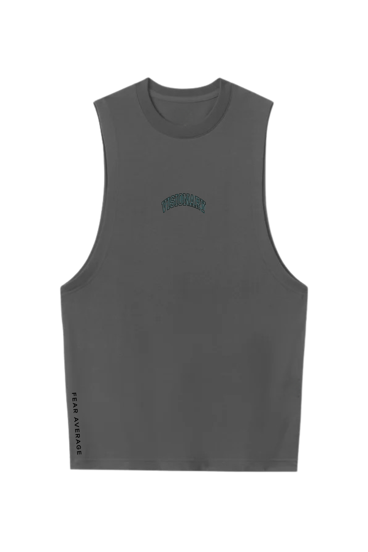 Vantage Tank - Gun Metal Grey