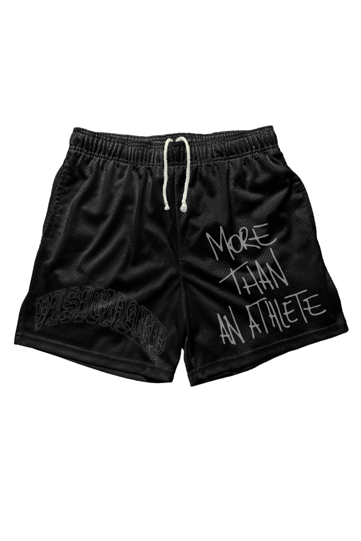 More Than An Athlete Mesh Shorts - Black